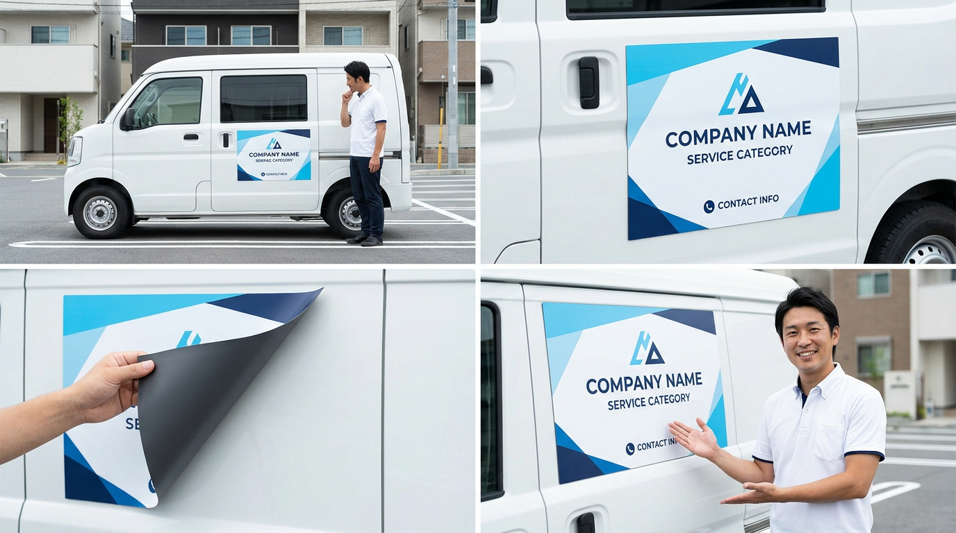 車両用マグネットシート